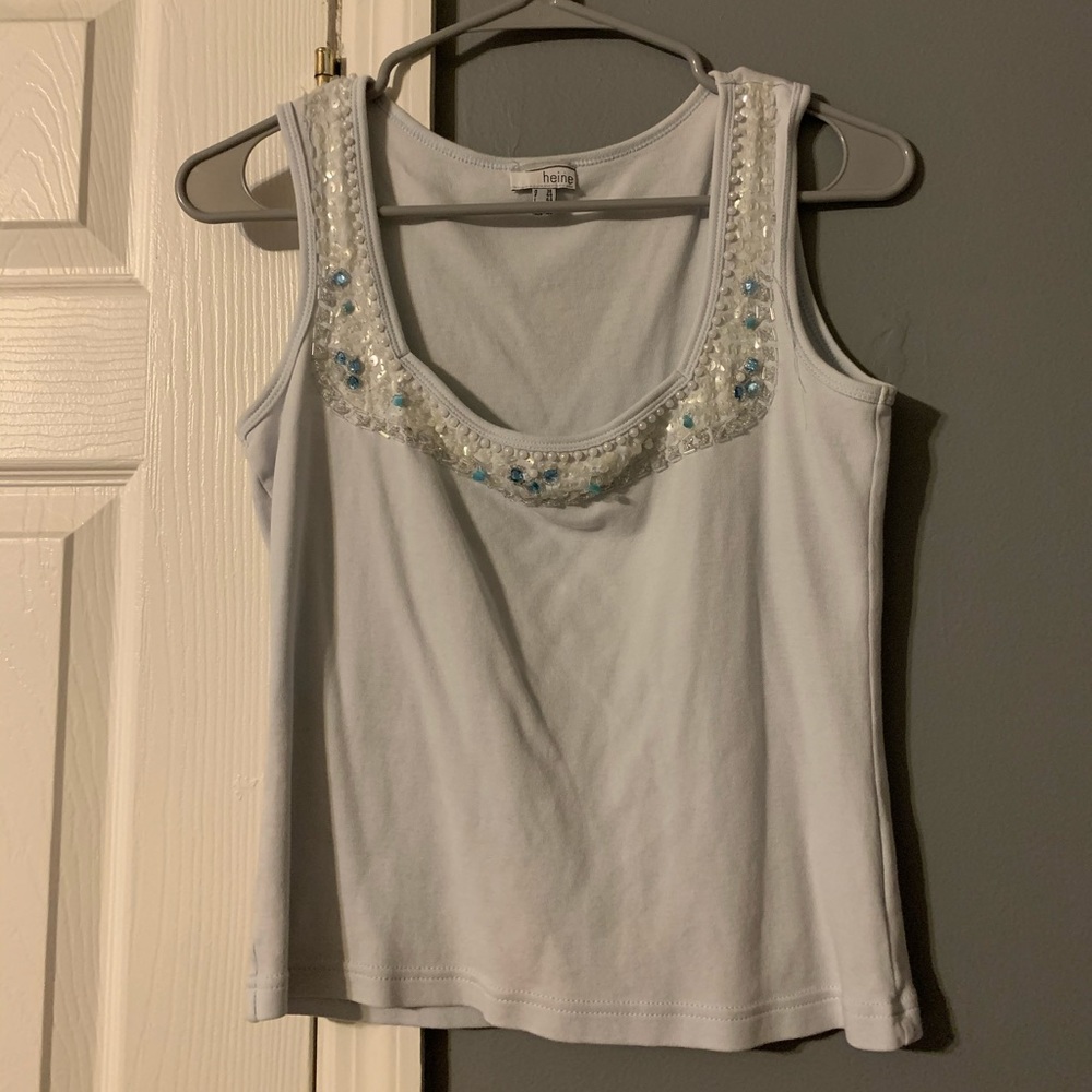 Heine Beaded Tank Top